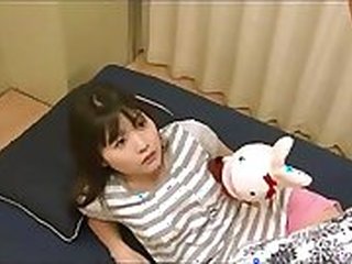 Asian teen cutie gets fucked and feed with hot cum
